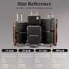 TOBILI Luggage Sets 4 Piece(14/20/24/28) PP Lightweight & Durable Expandable suitcase - 3 of 4