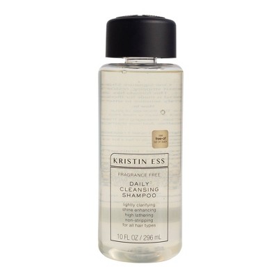 Kristin Ess Fragrance Free Daily Cleansing Shampoo, Lightly Clarifing, Vegan + Sulfate Free