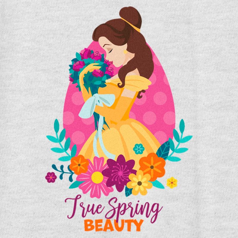 Women's Disney Belle True Spring Beauty Racerback Tank Top, 2 of 5