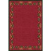 Coolmee Christmas Washable Area Rug Non-Slip Low Pile Boho Carpet for Bedroom Living Room Kitchen Nursery - 2 of 2
