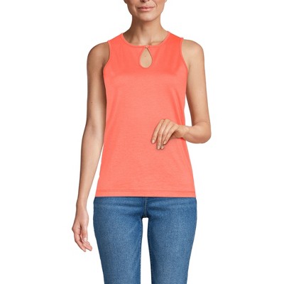 Lands' End Women's Supima Keyhole Tank