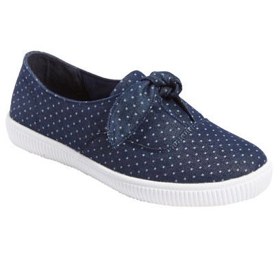 Comfortview Women's Wide Width The Anzani Slip On Sneaker - 8 1/2 WW, Blue