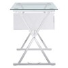 Modway Sector 56" Glass Top Glass Office Desk - 3 of 4