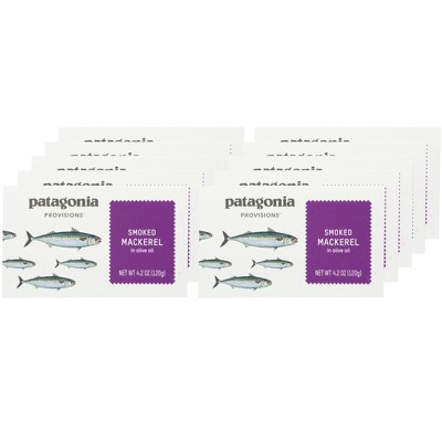 Patagonia Provisions Smoked Mackerel in Olive Oil- Case of 10/4.2 oz