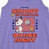 - Peanuts - Snoopy And Woodstock Dance Night Graphic Sleeveless Aline Dress - 2 of 3