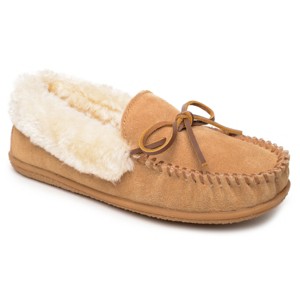 Minnetonka Women's Camp Collar Moc Moccasin Slippers - 1 of 4