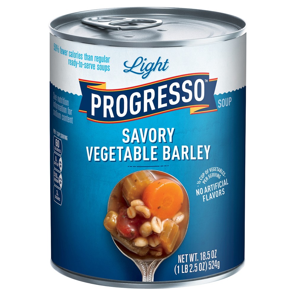 UPC 041196404722 product image for Progresso Light Savory Vegetable Barley Soup 18.5 oz | upcitemdb.com