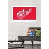 Trends International NHL Detroit Red Wings - Logo 21 Framed Wall Poster Prints - 2 of 4