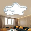 YIYIBYUS Modern Double-star Ceiling Light, Flush Mount Ceiling Mount Light, White Light, 6000K - 2 of 4