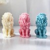 JDICTION 3D Lion Animal Resin Mold - Silicone Casting Mold for Candle Making & Wave Spiral Home Decor - 2 of 4
