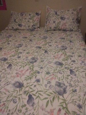 Cottage Floral Bedding Set / Chocolate Cocoa