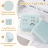 Unique Bargains Velvet Ring Organizing Display Mini 3 Slot Jewelry Storage Box - 3 of 4