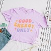 Simply Sage Market Good Energy Only Stars Boxy Crop Top - 3 of 4