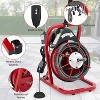 Acekool Electric Drain Cleaner Auger with Auto Feed, Pneumatic Foot Switch, 4 Interchangeable Cutters for 1" to 4" Pipes - 2 of 4