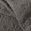 Gracie Mills Sandy 3 Piece Split Corner Classic Pleated Quilted Bedspread Set - 2 of 4