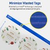 Avery Printable Round Scalloped Tags with Sure Feed Technology, 2-1/2" Diameter, Glossy White Cardstock, Print-to-the-Edge, Laser/Inkjet, 225 Total - 4 of 4