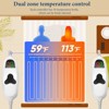 Inhand Heated Blanket Dual Control Electric Heating Blanket Auto-Off 10 Heat Level Over-Heat Protection Flannel ETL Certified - 4 of 4