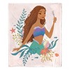 Disney Little Mermaid Dinglehopper Disc Silk Touch Throw Blanket - 2 of 4