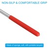 Unique Bargains Stainless Steel Portable Telescopic Flag Pole 2 Pcs - 3 of 4