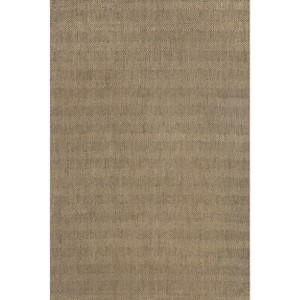 Nuloom Annely Diamond Tiles Jute Indoor Area Rug, 5' x 8', Natural - 1 of 4