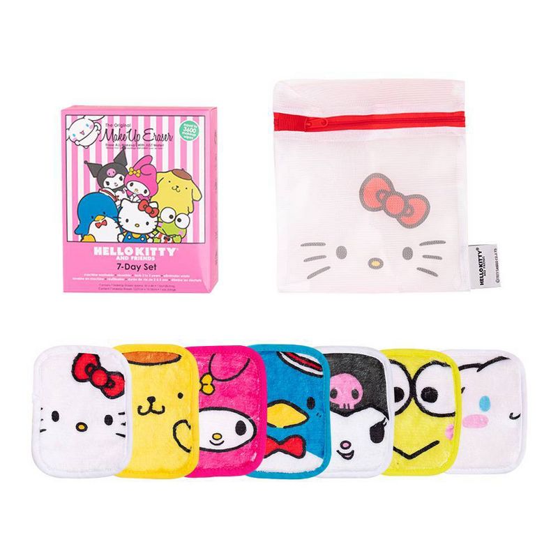MakeUp Eraser Hello Kitty &#38; Friends 7-Day Set Face Cleanser - 7ct, 1 of 10