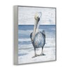 Stupell Industries Rustic Nautical Pelican Framed Giclee Art - 2 of 4