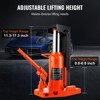 VEVOR Hydraulic Toe Jack, 5 Ton On Toe Toe Jack Lift, 10 Ton On Top Lift Capacity Machine Jack, 0.8-6.8 in Toe Height, Orange - 4 of 4
