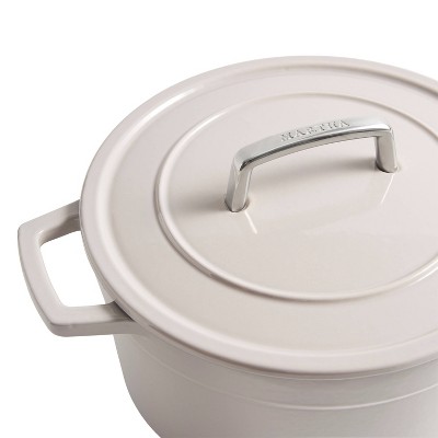 Cobblestone Enameled Cast Iron 7 QT Dutch Oven with Lid