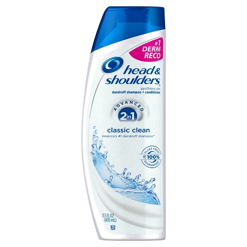 Head & Shoulders® Classic Clean 2-in-1 Dandruff Shampoo + Conditioner ...