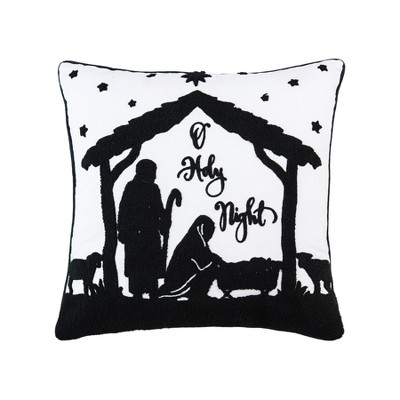 C&F Home Holy Night 18" x 18" Throw Pillow