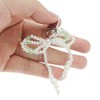 Unique Bargains Faux Pearl Bow Handbag Charms Keychains 1 Pc - 4 of 4