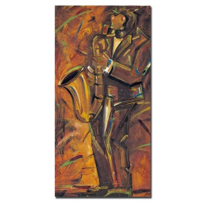 Trademark Fine Art -Joarez 'Jazz II' Canvas Art