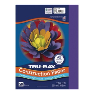 Dixon 9" x 12" Tru-Ray® Heavyweight Construction Paper - 50 Packs - 1 of 1