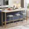Tribesigns 70.9" Long Sofa Table, Narrow Entryway Console Table for Living Room - 2 of 4