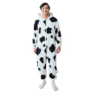 Cow Adult Hooded Kigurumi - 1 of 4