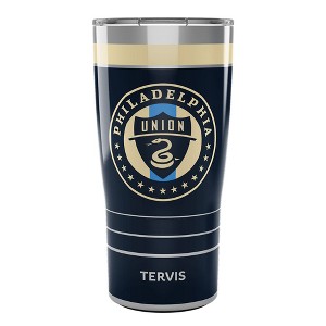 MLS Philadelphia Union 20oz MVP Stripe Stainless Steel Tumbler - 1 of 3