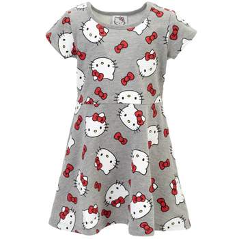 Hello Kitty Girls French Terry Dress Toddler