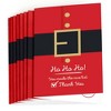 Big Dot of Happiness Jolly Santa Claus - Christmas Party Thank You Cards (8 Count) - 2 of 4