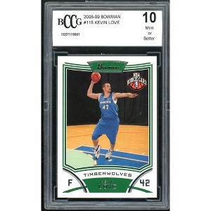 Kevin Love Rookie Card 2008-09 Bowman #115 BGS BCCG 10 - 1 of 2