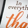 SEVOBAL Party Decorations and Accessories Thanks Wall Sign Set of 2 Rustic Farmhouse Design, Black Orange White, 17.3"*11.4"*3" - 2 of 4