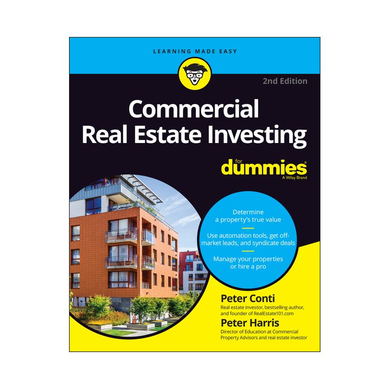 Commercial Real Estate Investing for Dummies - (For Dummies) 2nd Edition by  Peter Conti & Peter Harris (Paperback), 1 of 2