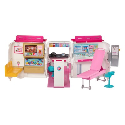 barbie care clinic playset