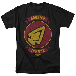 Top Gun: Maverick Rooster Call Sign Adult T-Shirt Black - 1 of 4