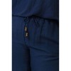 Women's Pull On Wide Leg Trouser - mat fashion - 3 of 4