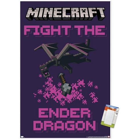 Minecraft Purple Ender Dragon Plug-In Nightlight
