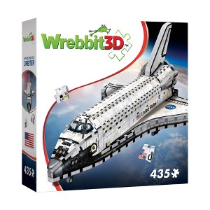 Wrebbit Space Shuttle Orbiter 3D Jigsaw Puzzle 435pc - 1 of 4