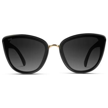 WMP Eyewear Full Flat Lens Cateye Sunglasses for Women
