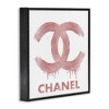 Stupell Industries Dripping Paint Fashion Brand, 17" x 17" - 3 of 4