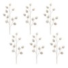 Melrose Glittered Pinecone Spray (Set of 6) - 2 of 3