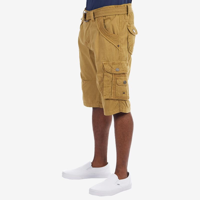 X RAY Men's Big & Tall Classic Fit 12.5" Inseam Knee Length Cargo Shorts, 3 of 5